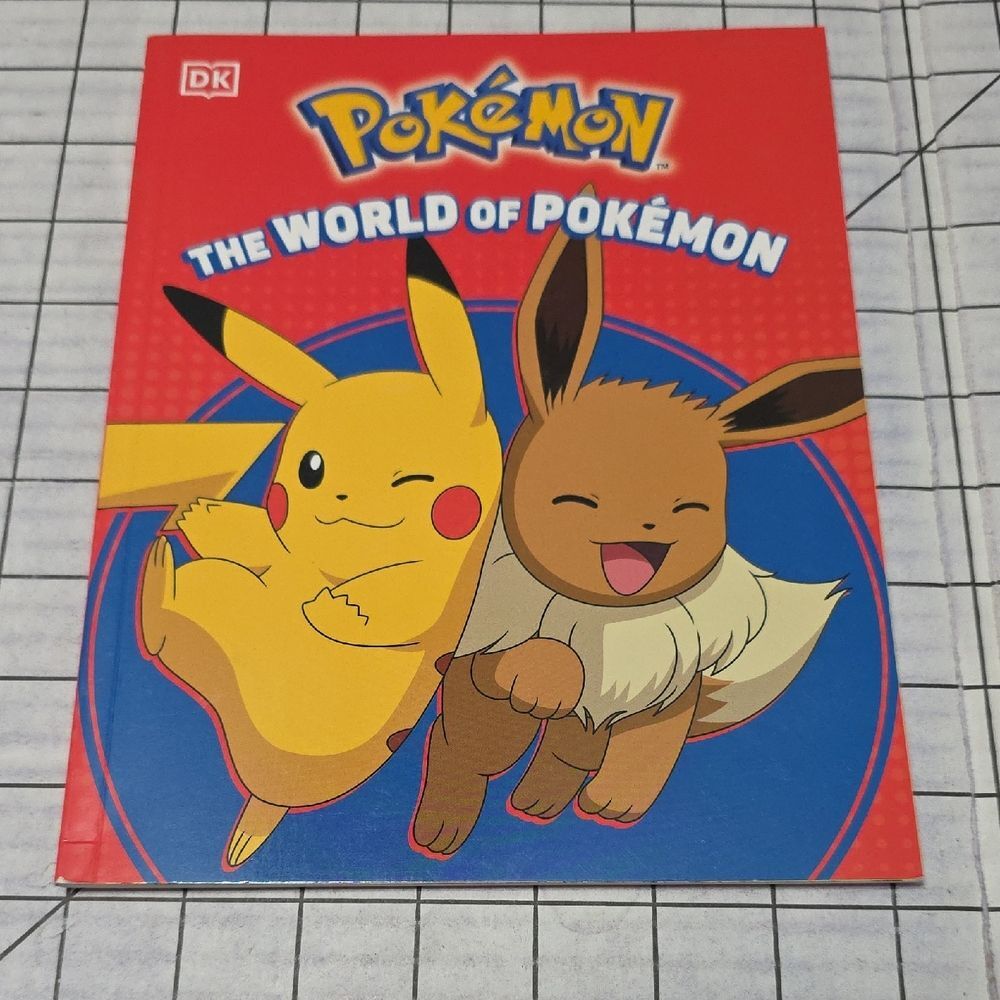 Pokémon - The World Of Pokémon DK Book Paperback 2022 EUC